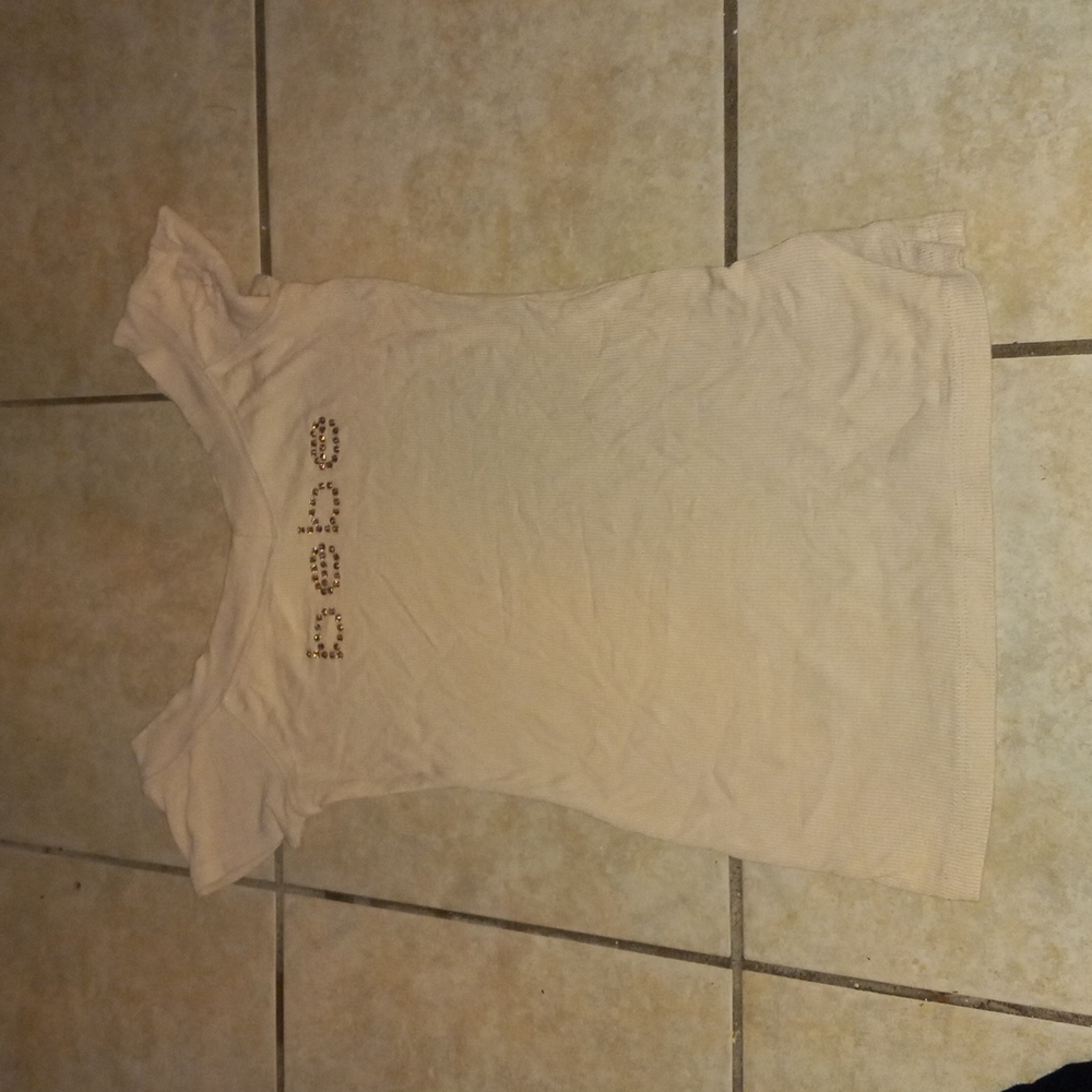 Bebe tan shirt size medium